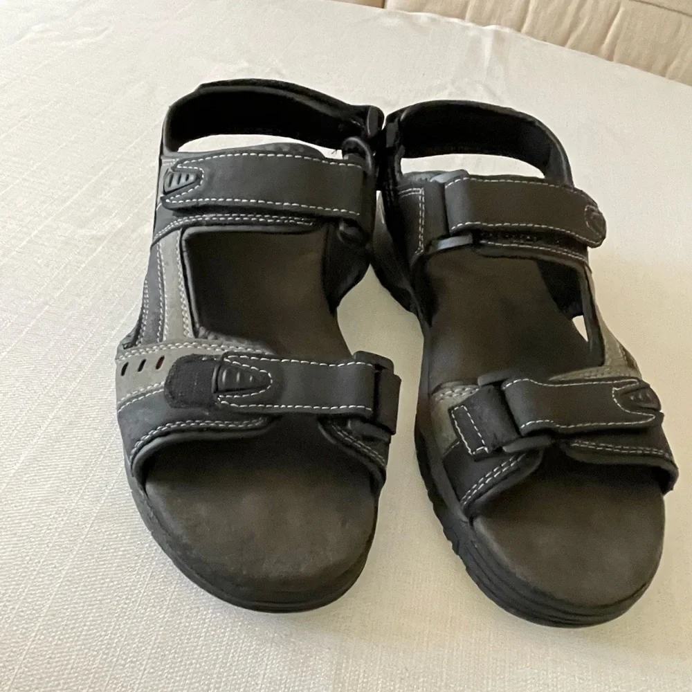 Coleman Excursion Series Men’s Black And Gray Sandals